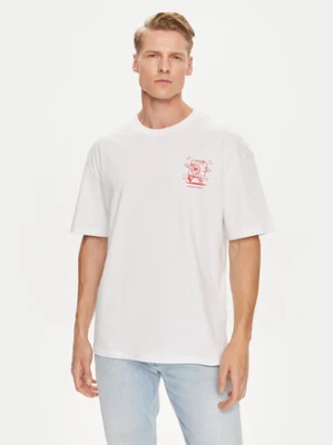 Jack&Jones T-Shirt Bradley 12264405 Biały Wide Fit