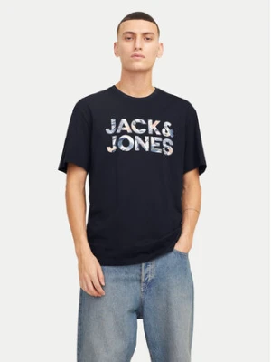 Jack&Jones T-Shirt Bryan 12268127 Granatowy Relaxed Fit