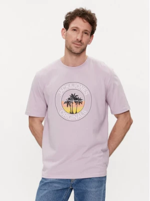 Jack&Jones T-Shirt Casey 12255238 Fioletowy Standard Fit