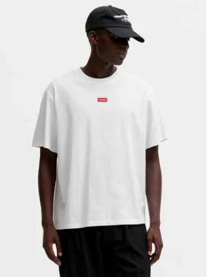Jack & Jones T-Shirt Club Badge 12295036 Biały Regular Fit