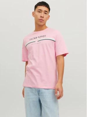 Jack&Jones T-Shirt Cody 12235154 Różowy Standard Fit