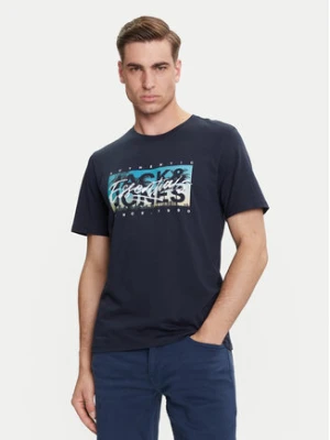 Jack & Jones T-Shirt Colton 12268438 Granatowy Standard Fit