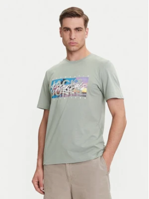 Jack&Jones T-Shirt Colton 12268438 Zielony Standard Fit