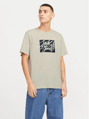 Jack&Jones T-Shirt Colton 12268439 Beżowy Standard Fit