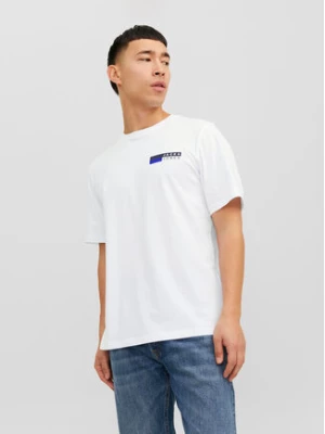Jack&Jones T-Shirt Corp 12233999 Biały Standard Fit