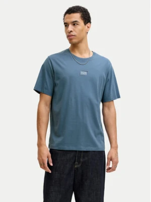 Jack & Jones T-Shirt Corp Graphic 12268415 Niebieski Regular Fit