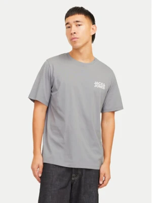 Jack&Jones T-Shirt Corp Logo 12151955 Szary Standard Fit