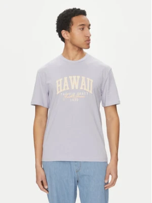 Jack&Jones T-Shirt Detroit 12268441 Fioletowy Relaxed Fit