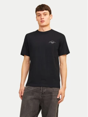 Jack&Jones T-Shirt Erris 12256799 Czarny Standard Fit