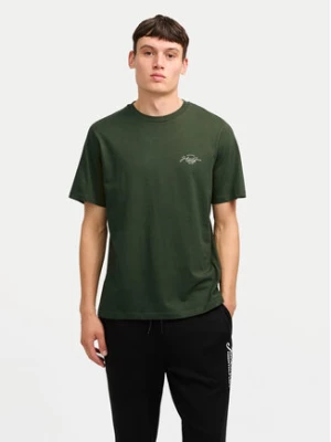 Jack&Jones T-Shirt Erris 12256799 Zielony Standard Fit