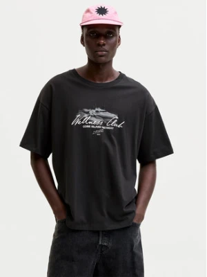 Jack & Jones T-Shirt Eterna 12295526 Czarny Loose Fit