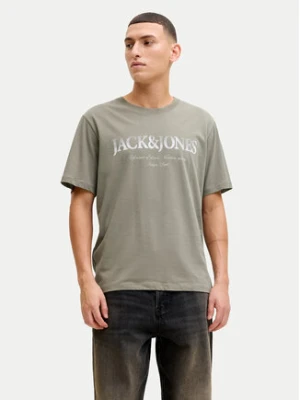 Jack & Jones T-Shirt Evin 12290173 Szary Regular Fit