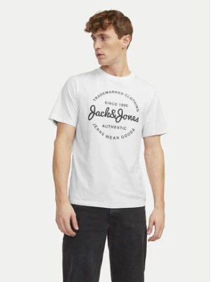Jack&Jones T-Shirt Forest 12247972 Biały Standard Fit