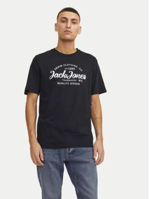 Jack&Jones T-Shirt Forest 12247972 Czarny Standard Fit