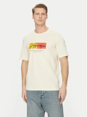 Jack & Jones T-Shirt Frederiksberg 12278266 Écru Regular Fit
