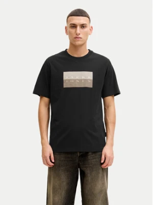 Jack & Jones T-Shirt Fusion 12289863 Czarny Regular Fit