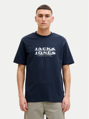 Jack & Jones T-Shirt Fusion 12289880 Niebieski Regular Fit