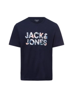 Jack & Jones T-shirt Jack &amp; Jones Mężczyźni Bawełna niebieski,