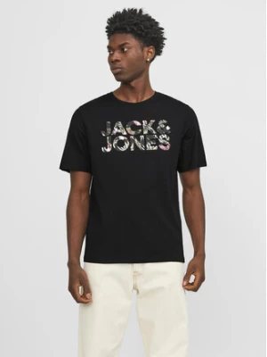Jack&Jones T-Shirt Jeff 12250683 Czarny Standard Fit
