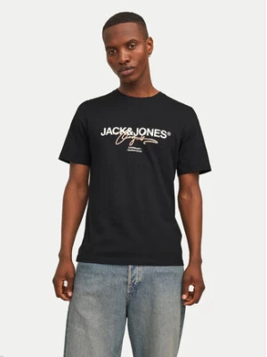Jack&Jones T-Shirt Joraruba 12255452 Czarny Standard Fit