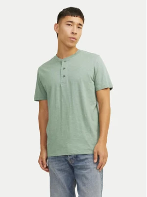 Jack&Jones T-Shirt Jprblunixs 12257965 Zielony Slim Fit