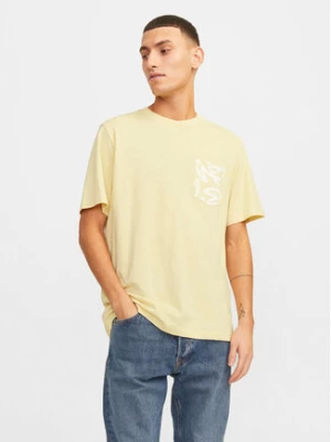 Jack&Jones T-Shirt Lafayette 12250435 Żółty Standard Fit