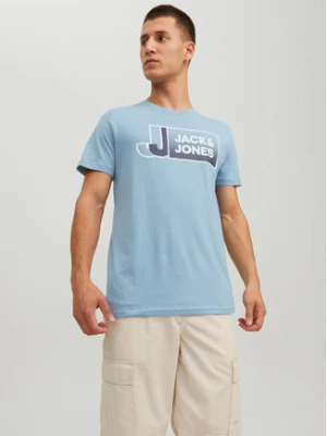 Jack&Jones T-Shirt Logan 12228078 Błękitny Standard Fit