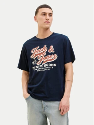 Jack&Jones T-Shirt Logo 12279535 Granatowy Standard Fit