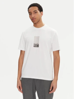 Jack & Jones T-Shirt Pacer Photo 12273775 Biały Relaxed Fit