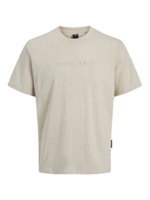 Jack&Jones T-Shirt Recharge 12273070 Beżowy Relaxed Fit