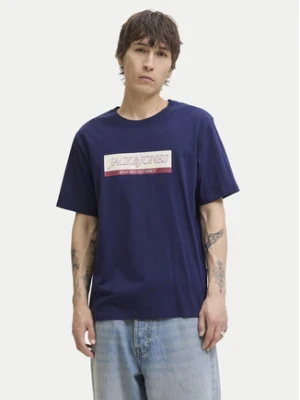 Jack & Jones T-Shirt Rinwood 12283628 Niebieski Regular Fit