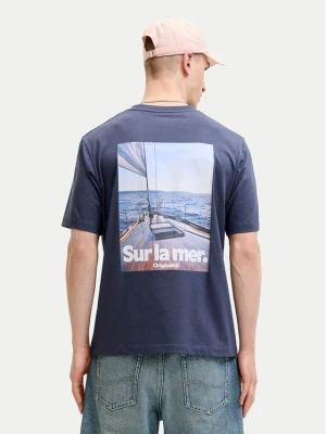 Jack & Jones T-Shirt Riviera 12295161 Granatowy Relaxed Fit