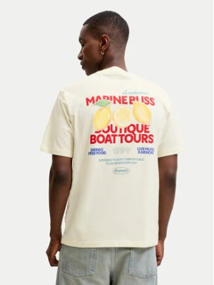 Jack & Jones T-Shirt Riviera 12295202 Żółty Regular Fit