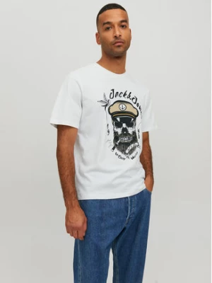 Jack&Jones T-Shirt Roxbury 12227779 Biały Regular Fit
