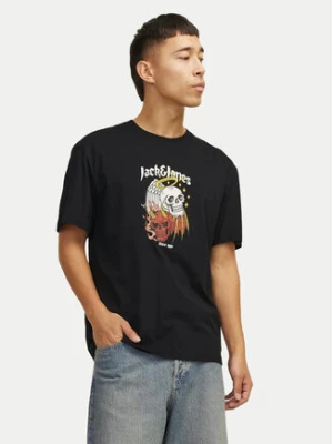 Jack&Jones T-Shirt Seven Skull 12262491 Czarny Regular Fit