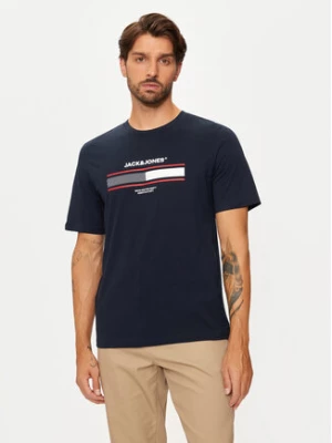 Jack&Jones T-Shirt South 12256784 Niebieski Standard Fit