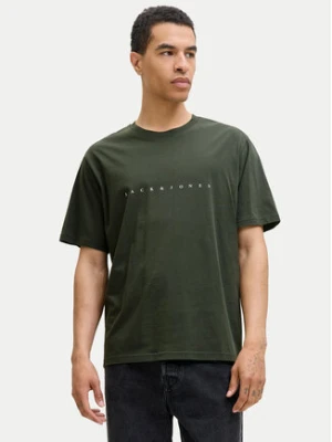 Jack & Jones T-Shirt Star 12234746 Zielony Relaxed Fit