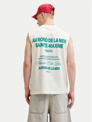 Jack & Jones Tank top Cassis 12295076 Biały Regular Fit