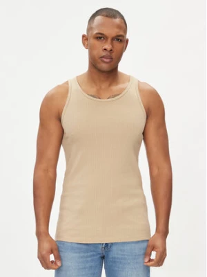 Jack&Jones Tank top Havana 12251771 Beżowy Regular Fit