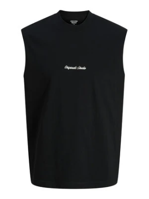 Jack & Jones Tank top Norrebro Emb 12292009 Czarny Regular Fit