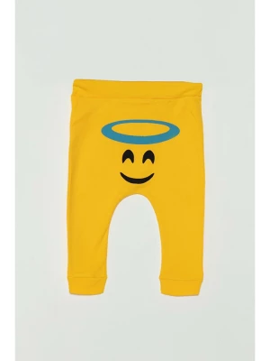 Jack & Roy Spodnie dresowe w kolorze żółtym rozmiar: 68