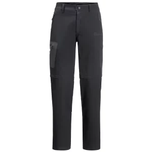 Jack Wolfskin Active Track Zip Off M Pants 1508241-6350, Męskie, Czarne, spodnie, poliester, rozmiar: 50