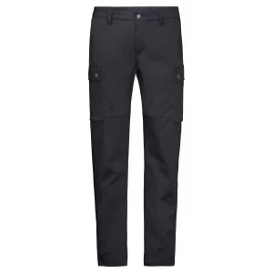 Jack Wolfskin Arctic Road Cargo Pants U 1505761-6350, Unisex, Czarne, spodnie, poliester, rozmiar: 25