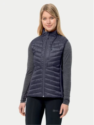 Jack Wolfskin Bezrękawnik Routeburn Pro Ins Vest 1207202 Szary Slim Fit