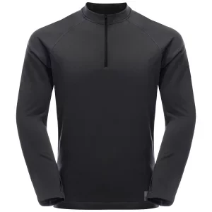 Jack Wolfskin Bike Commute Fleece HZ M 1710661-6350, Męskie, Czarne, polary, poliester, rozmiar: L