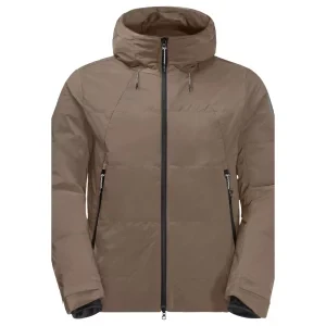 Jack Wolfskin Bike Commute Ins Jkt M 1206961-4610, Męskie, Brązowe, kurtki, poliester, rozmiar: 3XL
