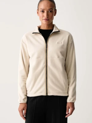 Jack Wolfskin bluza polarowa damska SUMETRO beżowy