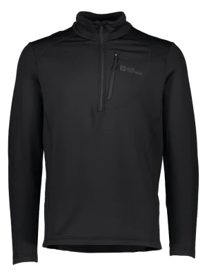Jack Wolfskin Bluza polarowa "Kolbenberg" w kolorze czarnym rozmiar: M