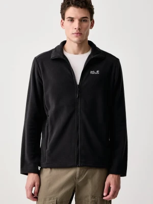 Jack Wolfskin bluza polarowa męska WILD REBEL czarny