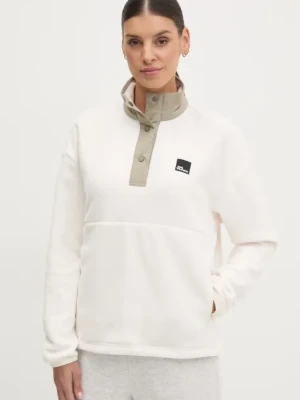 Jack Wolfskin bluza polarowa Sumetro damska kolor beżowy gładka A64110